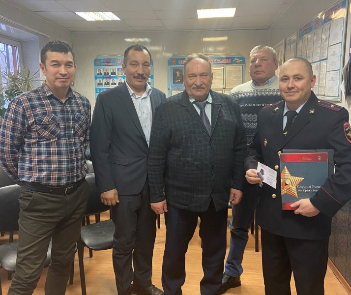 Председатель Совета региональной общественной организации «Ветераны органов внутренних дел Ямала» посетил с рабочим визитом Шурышкарский район